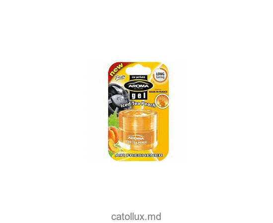 Aromatizator Aroma car gel (Ice peach) 50ml. 
