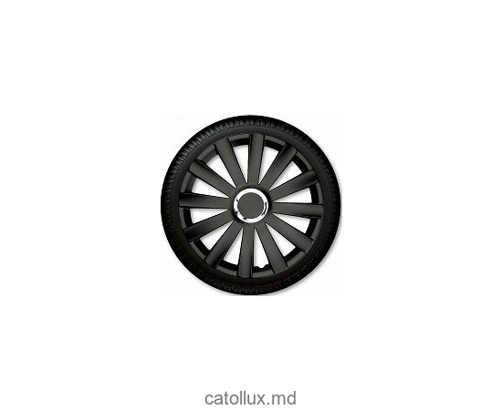 Колпаки для колес  13 Spyder Pro Black 