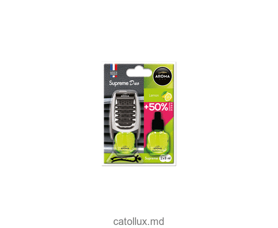 Aromatizator Aroma car supreme duo (lemon) 