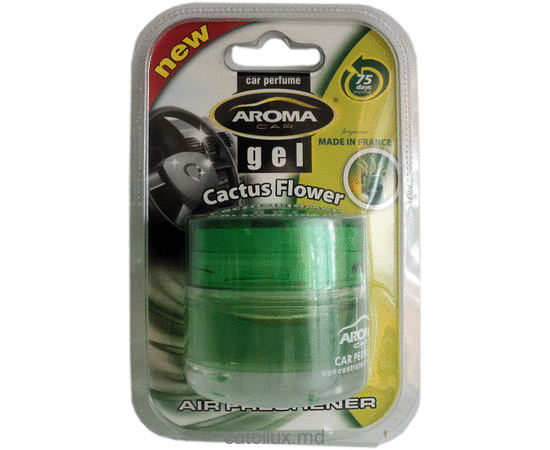 Aromatizator Aroma car gel (cactus flower) 50ml. 