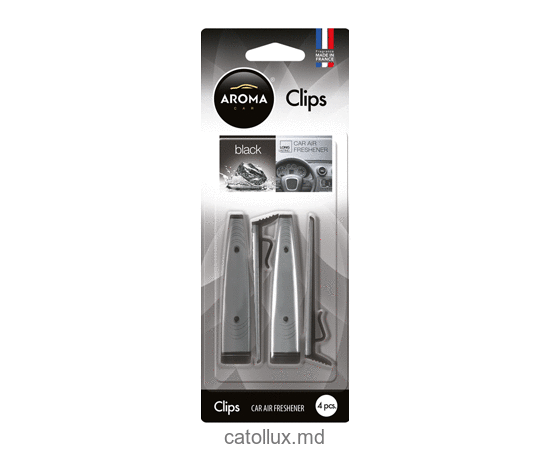 Ароматизатор Aroma car clips (black) 
