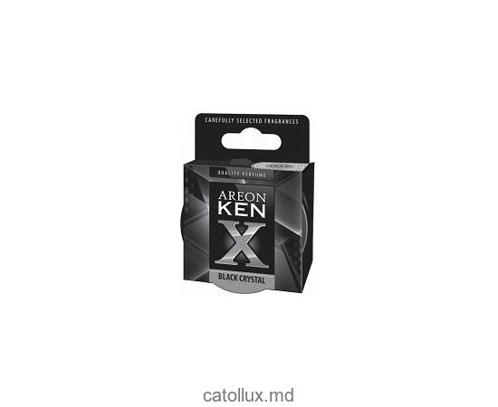 Ароматизатор Areon Ken X Version (Black Crystal) 