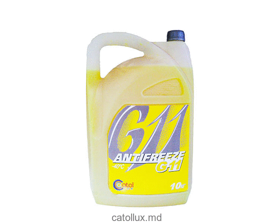 Антифриз Catol Lux NEW -40* G11 жёлтый 10 L 