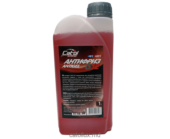 Антифриз Catol Lux NEW -40* G12 красный 1 кг  Антифриз Catol Lux NEW -40* G12 красный 1 кг