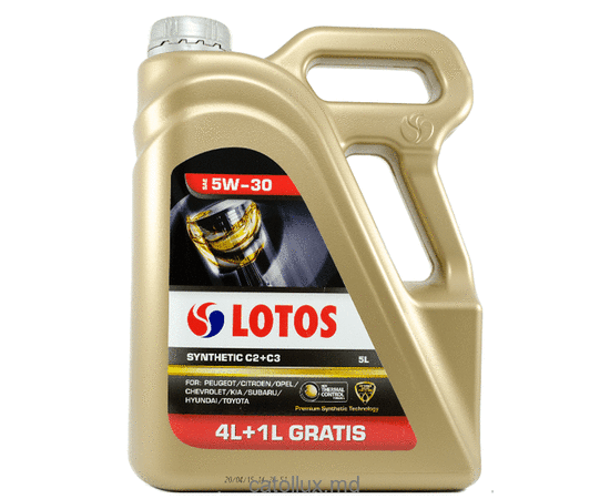 Ulei de motor LOTOS Synthetic C2+C3  5W30 5L 