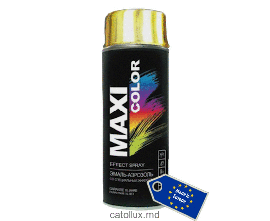 Vopsea efect auriu MX0011 Maxi Color RAL0011 400ml 