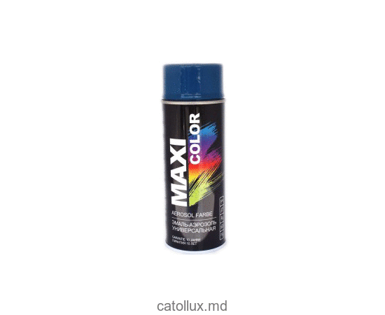 Vopsea culoare albastru intunecat MX5010 Maxi Color RAL5010 400ml 