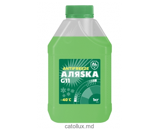 Антифриз Аляска G11 (зеленый) -40 С 1 кг 