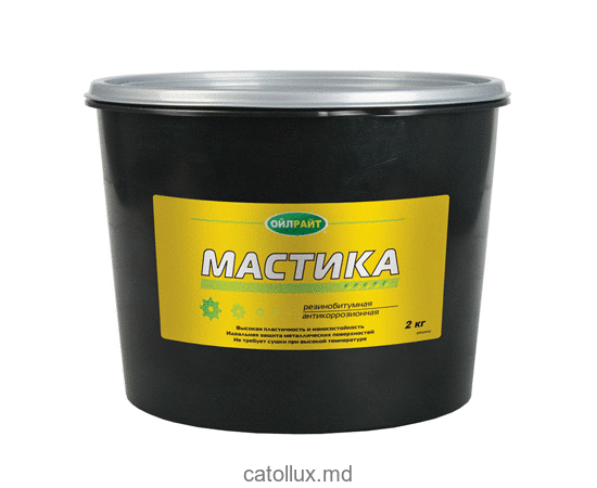 Мастика Oilright резинобитумная 2кг 