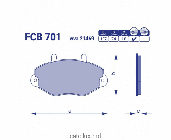 FC 701 DBS2011 - SP 223 - WVA 21469 Ford Transit  91-00 15  fata 