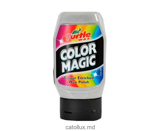 Средство для полировки Turtle Wax Color Magic SILVER / GREY Car Auto Polish & Wax 300ml 