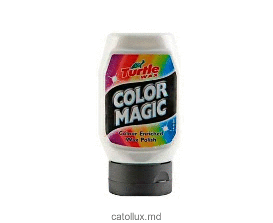 Средство для полировки Turtle Wax Color Magic WHITE Car Auto Polish & Wax 300ml 