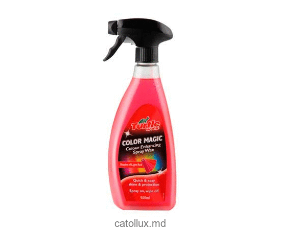 Turtle Wax Color  FG6913 Magic Enhancing Spray Wax Shine Light Red 500ml 