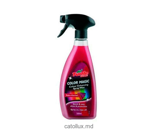 Turtle Wax FG6912 Color  Dark Red Magic Spray Wax, 500 ml 