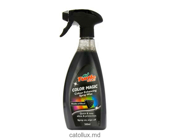 Turtle Wax FG6908 Color Magic  Black Spray Wax, 500 ml 