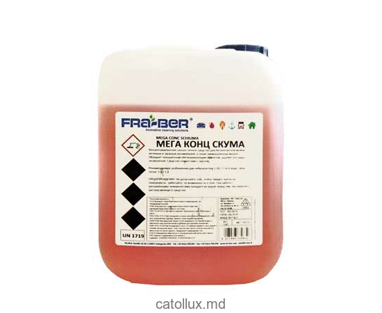 Solutie pentru spalare si curatare Fra-ber  Mega Conc Schiuma 5kg 