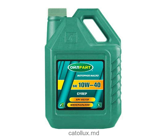 Uleiul de motor OILRIGHT Super SAE 10W-40 5 l 
