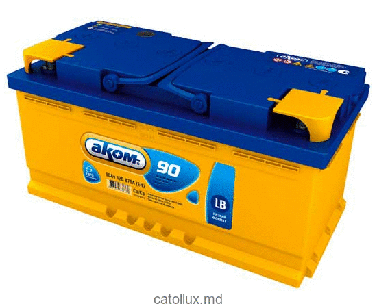 Аккумулятор Аком LB 90Ah/870 прав+/обратная 