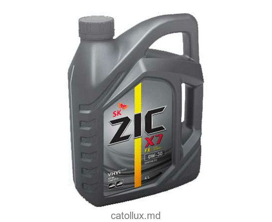 Ulei de motor sintetic  ZIC  X7  FE  0W-30  4L 
