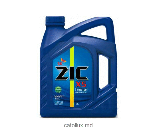 Ulei de motor  ZIC  X5  10W-40  6L 