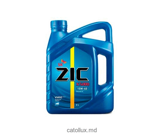 Ulei de motor ZIC  X5000  15W-40  6L 
