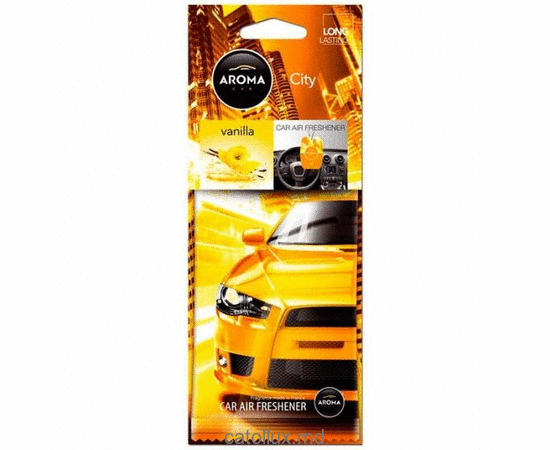 Ароматизатор Aroma Car CITY - VANILLA 
