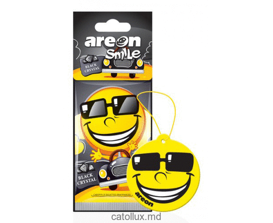 Aromatizator de aer Areon Smile Dry Black Crystal  Aromatizator de aer Areon Smile Dry Black Crystal