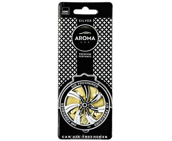 Aromatizator Aroma Car Prestige Organic Silver  Aromatizator Aroma Car Prestige Organic Silver