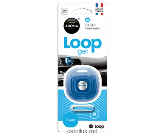 Aromatizator Aroma Car  Loop Gel 9g - AQUA 