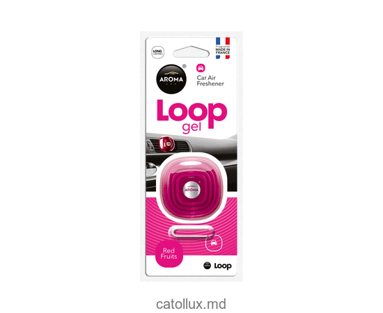 Ароматизатор Aroma Car Loop Gel 9g - RED FRUIT 