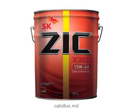Ulei de motor  ZIC X3000 15W-40 20L 