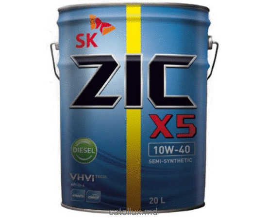 Uleiul de motor ZIC X5 10W-40 Diesel 20L 