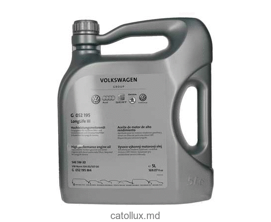 Ulei de motor Volkswagen Longlife III SAE 5W30 5L 