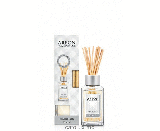 Aromatizator de aer Areon Home Parfume Sticks 85ml Silver Linen 