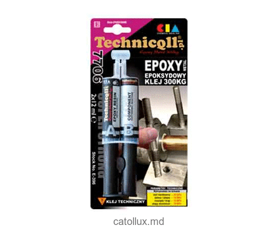 Эпоксидный клей для металла Technicqll E-396 300kg 2x12 ml 