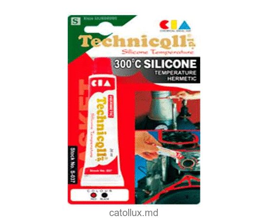 Силикон Высокотемпературный (черный) Technicqll S-556 70 ml 