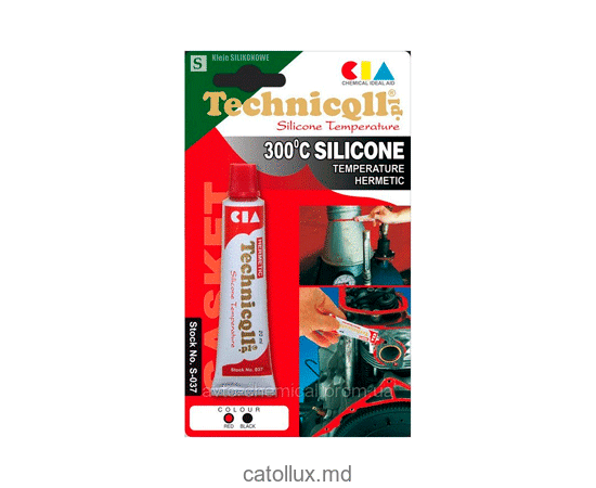 Silicon rezistent la temperatura Technicqll S-679 (albastru) 20ml 