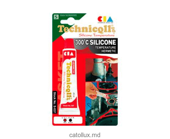 Silicon rezistent la temperatura Technicqll S-881 (albastru) 70ml 