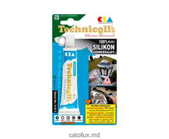 Adeziv universal cu silicon Technicqll S-027 70 ml  Adeziv universal cu silicon Technicqll S-027 70 ml