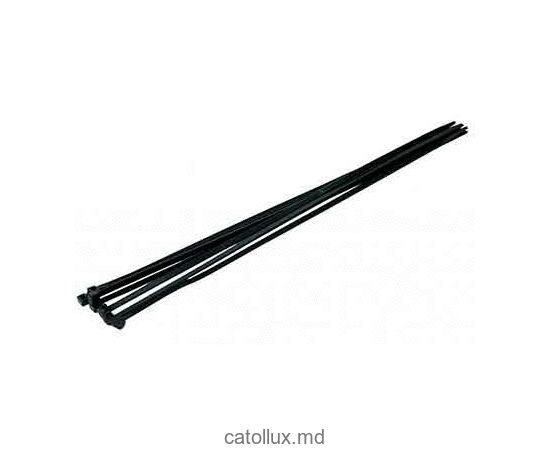 Colier plastic  4,8 x 400 mm negru 