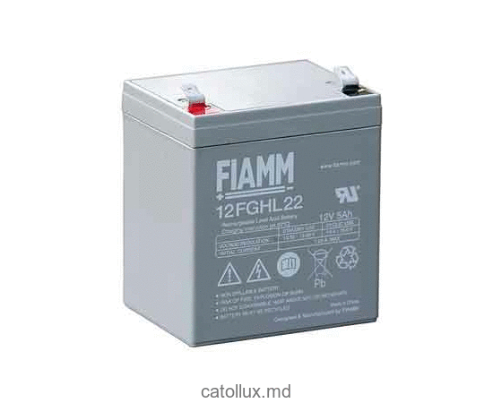 Baterie auto FIAMM 12FGHL22 12V-5Ah 
