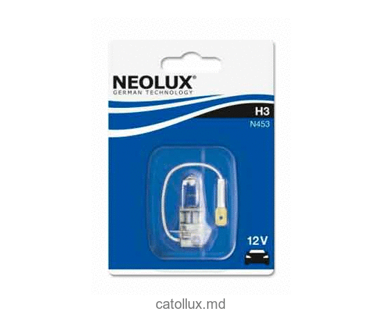 Автолампа Neolux H3 N453-01B 55W 12V PK22S 