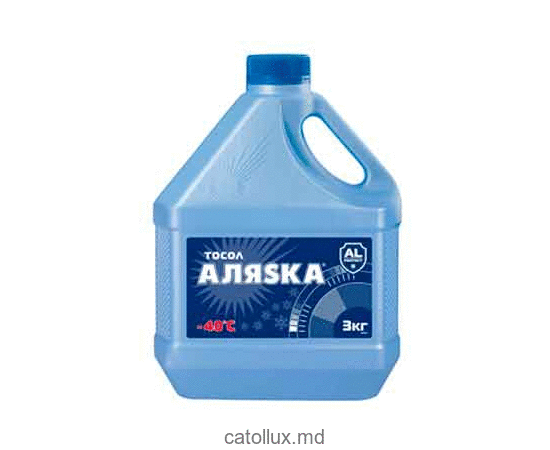 Тосол Аляска А40 -40 3кг  Тосол Аляска А40 -40 3кг