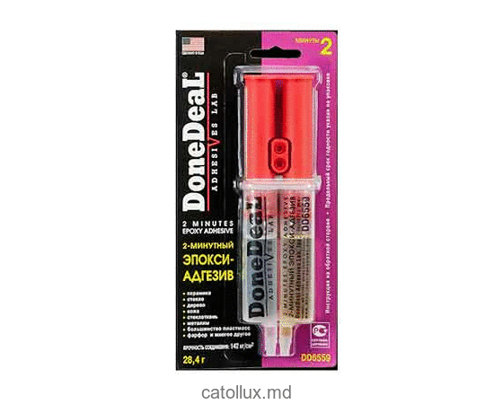 Клей эпокси-адгезив 2-минутный DoneDeal DD6559 28.4г 