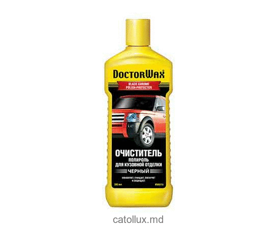 Очиститель-полироль Doctor Wax DW 8316 черного цвета 236мл 