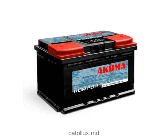 Baterie auto AKUMA KOMFORT L3 74 P+ (640Ah)  Baterie auto AKUMA KOMFORT L3 74 P+ (640Ah)