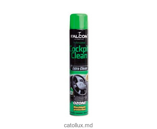 Полироль для панели Falcon Cockpit Spray Lemon 750ml 