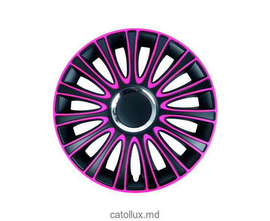 Колпаки для колес  14 LEMANS PRO Pinc & Silver 