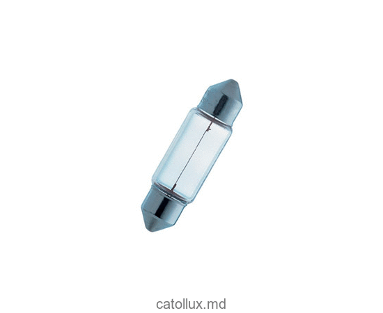 Автомобильная Лампочка T10,5x30, 12V/10W, SV8,5-8, 11x31 mm 