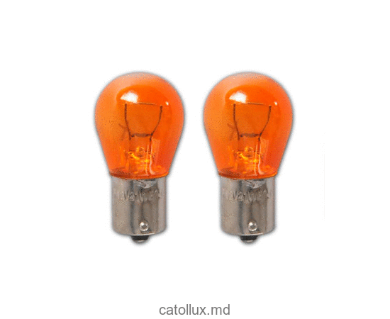 Bec auto P21W 12V/21W, BA15s Orange (BL 2b)  Bec auto P21W 12V/21W, BA15s Orange (BL 2b)
